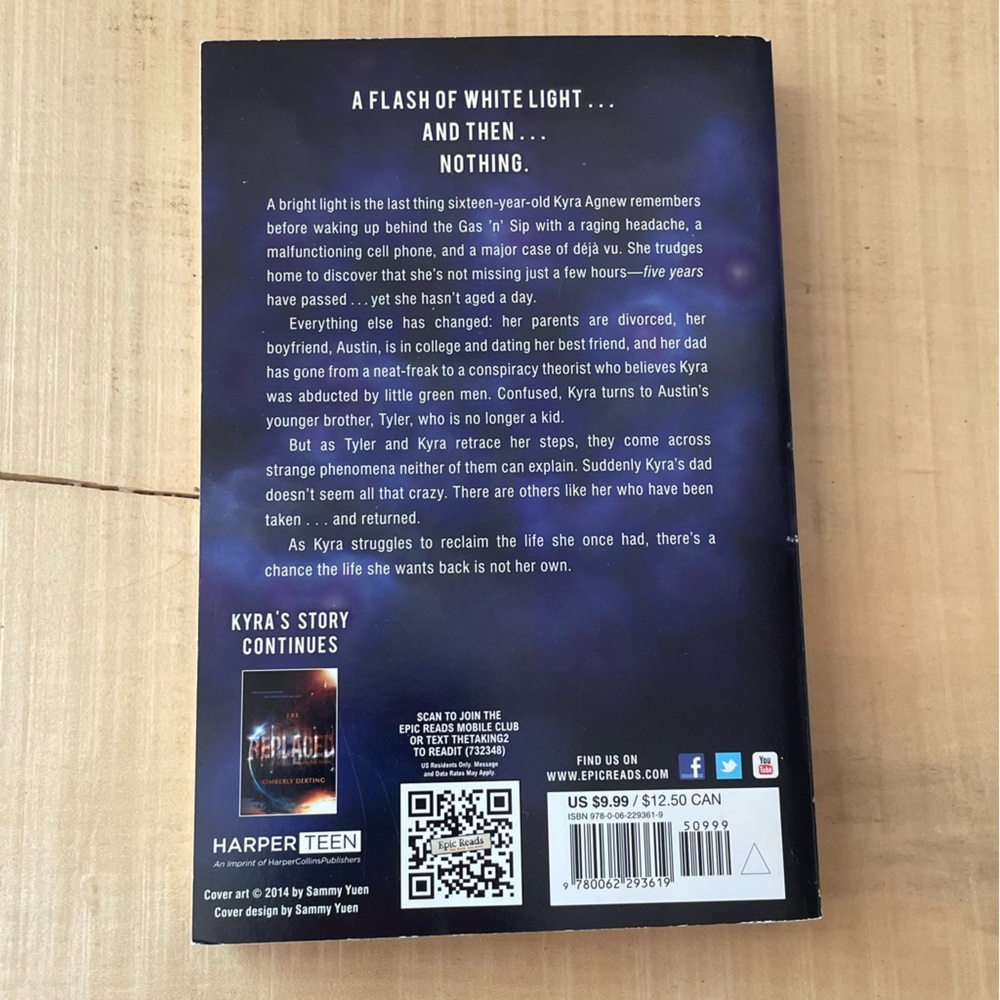 $20 SALE The Taking Trilogy Science Fict Teen Romance Suspense Action Thriller - Picture 3 of 12